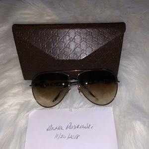 AUTHENTIC Gucci Marina Chain Sunglasses